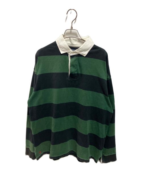 POLO RALPH LAUREN（ポロ・ラルフローレン）POLO RALPH LAUREN (ポロ・ラルフローレン) ラガーシャツ グリーン サイズ:Mの古着・服飾アイテム