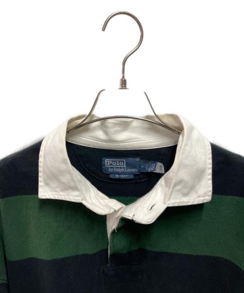 POLO RALPH LAUREN（ポロ・ラルフローレン）POLO RALPH LAUREN (ポロ・ラルフローレン) ラガーシャツ グリーン サイズ:Mの古着・服飾アイテム
