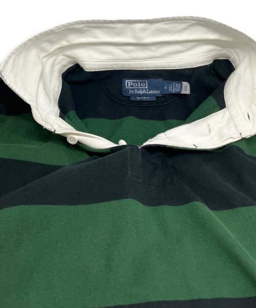 POLO RALPH LAUREN（ポロ・ラルフローレン）POLO RALPH LAUREN (ポロ・ラルフローレン) ラガーシャツ グリーン サイズ:Mの古着・服飾アイテム