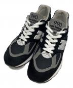 NEW BALANCEニューバランス）の古着「ローカットスニーカー」｜ブラック