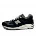 NEW BALANCE (ニューバランス) ローカットスニーカー ブラック サイズ:28㎝：17000円