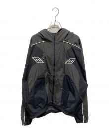 UMBRO×SLAM JAM（アンブロ×サイアム ジャム）の古着「GUARDING MASKED TRACK JACKET」｜グレー