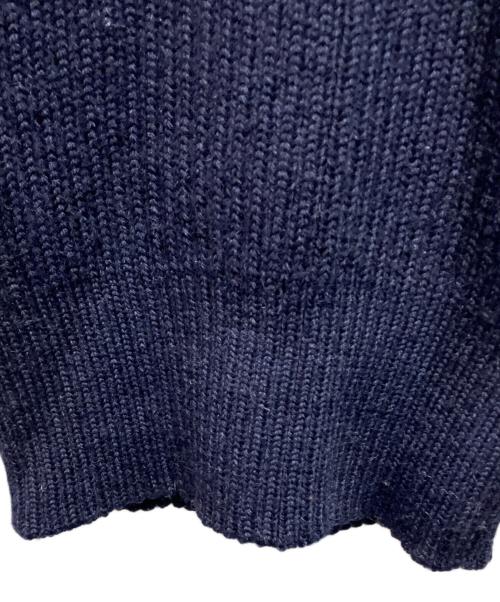 Miller Rayner（Miller Rayner）Miller Rayner (Miller Rayner) リブクルーネックプルオーバー ネイビー サイズ:Sの古着・服飾アイテム