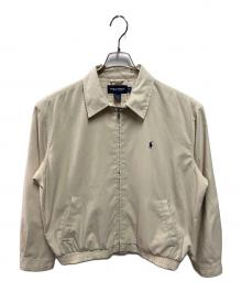 POLO GOLF（ポロ ゴルフ）の古着「スイングトップ」｜アイボリー