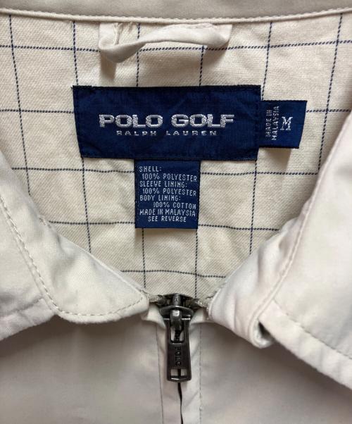 POLO GOLF（ポロ ゴルフ）POLO GOLF (ポロ ゴルフ) スイングトップ アイボリー サイズ:Mの古着・服飾アイテム
