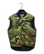 DICKSONディクソン）の古着「RIPSTOP VERTICAL VEST」｜グリーン
