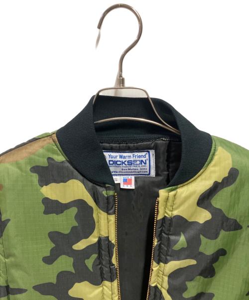 DICKSON（ディクソン）DICKSON (ディクソン) RIPSTOP VERTICAL VEST グリーン サイズ:Sの古着・服飾アイテム