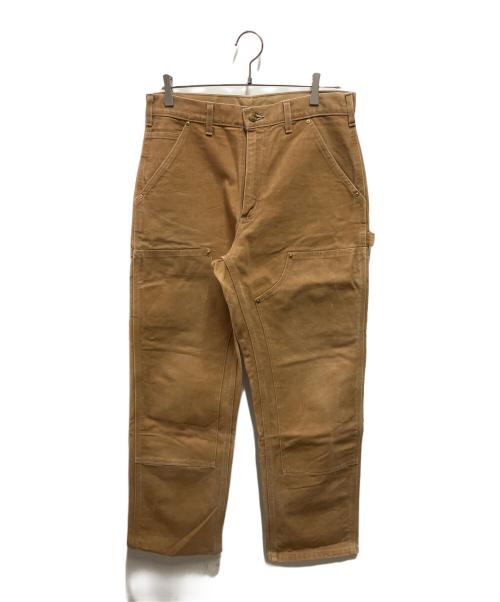 CarHartt（カーハート）CarHartt (カーハート) ダブルニーペインターパンツ ブラウン サイズ:31×30の古着・服飾アイテム