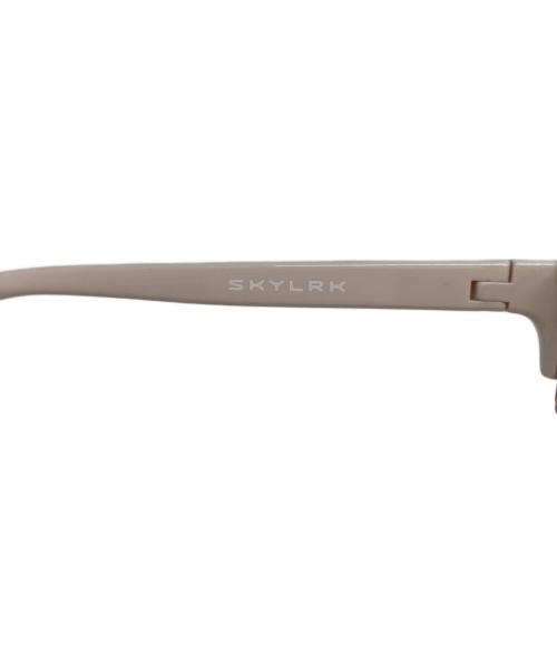 skylrk（スカイラーク）skylrk (スカイラーク) SLIMサングラス ピンク サイズ:57□19 139の古着・服飾アイテム