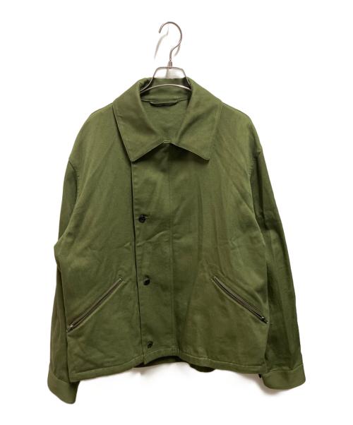BRITISH MADE（ブリティッシュメイド）BRITISH MADE (ブリティッシュメイド) フライトジャケット リーミング グリーン サイズ:XLの古着・服飾アイテム
