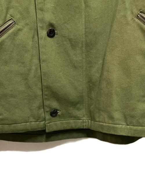 BRITISH MADE（ブリティッシュメイド）BRITISH MADE (ブリティッシュメイド) フライトジャケット リーミング グリーン サイズ:XLの古着・服飾アイテム