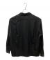NICENESS (ナイスネス) 26AW HUFFAM S140sウーステッドギャバジンロッヂシャツ ブラック サイズ:XL：45000円