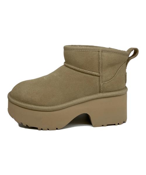 UGG（アグ）UGG (アグ) Classic Ultra Mini New Heights ベージュ サイズ:22cmの古着・服飾アイテム