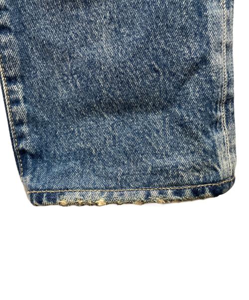 Saint Laurent Paris（サンローランパリ）Saint Laurent Paris (サンローランパリ) ボタンフライ コットン スリム インディゴ サイズ:26の古着・服飾アイテム