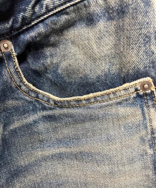 Saint Laurent Paris（サンローランパリ）Saint Laurent Paris (サンローランパリ) ボタンフライ コットン スリム インディゴ サイズ:26の古着・服飾アイテム