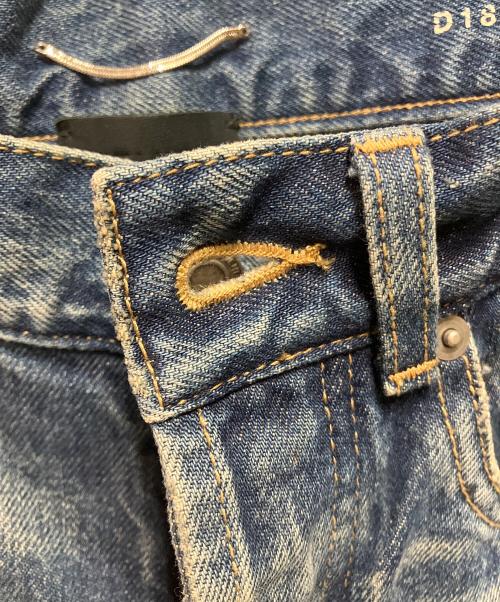 Saint Laurent Paris（サンローランパリ）Saint Laurent Paris (サンローランパリ) ボタンフライ コットン スリム インディゴ サイズ:26の古着・服飾アイテム