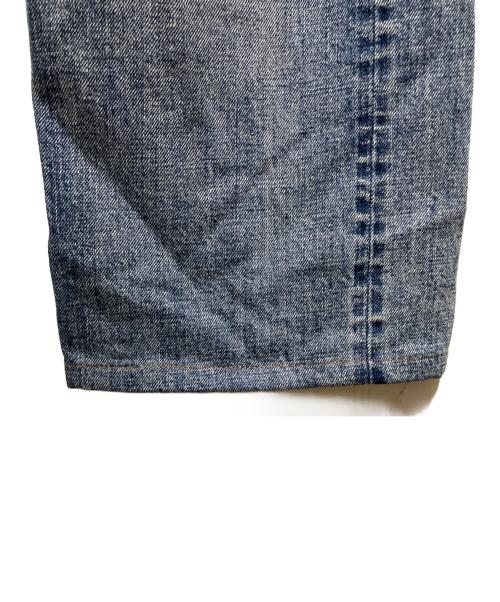 UNION（ユニオン）UNION (ユニオン) ダメージ加工デニムパンツ インディゴ サイズ:MEDIUMの古着・服飾アイテム