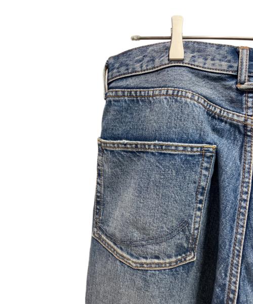 UNION（ユニオン）UNION (ユニオン) ダメージ加工デニムパンツ インディゴ サイズ:MEDIUMの古着・服飾アイテム