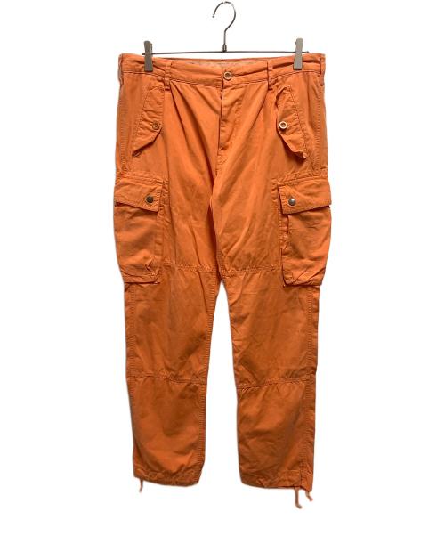 POLO RALPH LAUREN（ポロ・ラルフローレン）POLO RALPH LAUREN (ポロ・ラルフローレン) カーゴパンツ オレンジ サイズ:32の古着・服飾アイテム