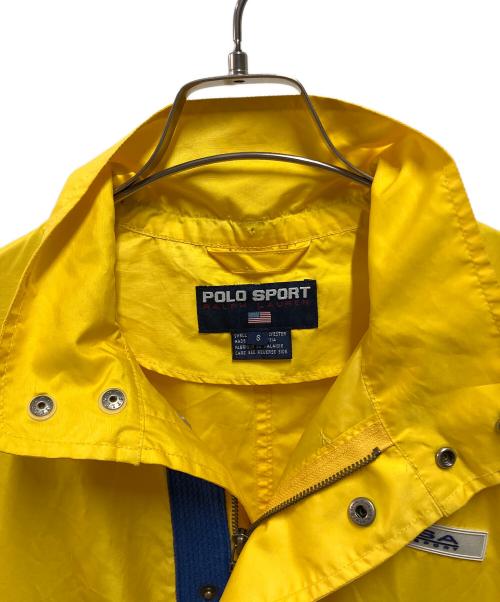 POLO SPORT（ポロスポーツ）POLO SPORT (ポロスポーツ) ナイロンコート イエロー サイズ:Ｓの古着・服飾アイテム