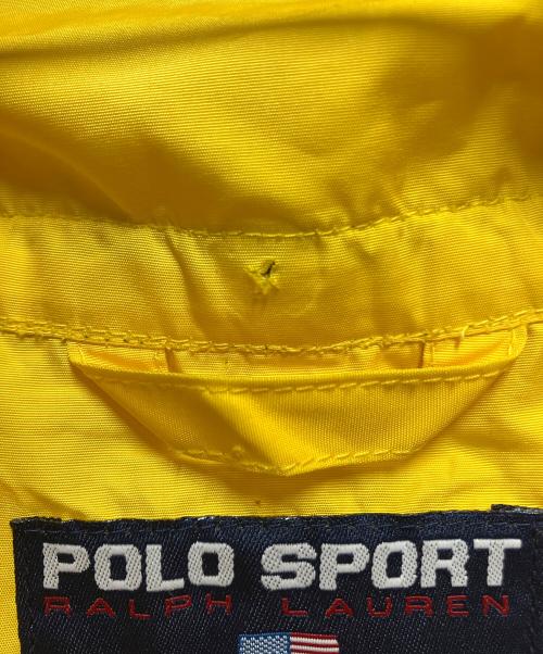 POLO SPORT（ポロスポーツ）POLO SPORT (ポロスポーツ) ナイロンコート イエロー サイズ:Ｓの古着・服飾アイテム