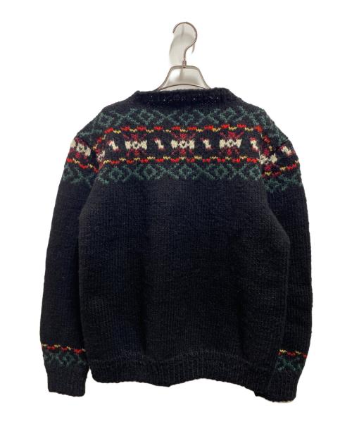 POLO RALPH LAUREN（ポロ・ラルフローレン）POLO RALPH LAUREN (ポロ・ラルフローレン) 80’Sスキーヤーニット ブラック サイズ:Ｍの古着・服飾アイテム