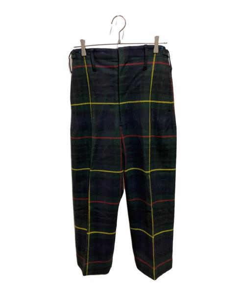 USED（ユーズド）USED (ユーズド) スコットランド軍 セレモニーパンツ グリーン サイズ:SIZE 80/80/96の古着・服飾アイテム