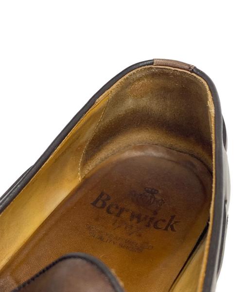 berwick（バーウィック）berwick (バーウィック) タッセルローファー 8491 ブラウン サイズ:9の古着・服飾アイテム