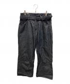 LEVI'S PReMIUM×EDIFICEリーバイス プレミアム×エディフィス）の古着「TWISTED BAGGYワイドデニムパンツ」｜インディゴ