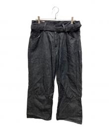 LEVI'S PReMIUM×EDIFICE（リーバイス プレミアム×エディフィス）の古着「TWISTED BAGGYワイドデニムパンツ」｜インディゴ