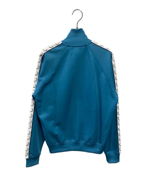 FRED PERRY（フレッドペリー）FRED PERRY (フレッドペリー) Taped Track Jacket スカイブルー サイズ:Sの古着・服飾アイテム