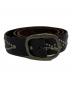 RALPH LAUREN（ラルフローレン）の古着「ヴィンテージスタッズベルト RL67刻印」｜ブラウン