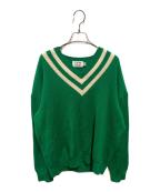 Traditional Weatherwearトラディショナルウェザーウェア）の古着「チルデンニット」｜グリーン