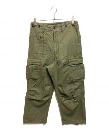 NIGEL CABOURN（ナイジェルケーボン）の古着「ARMY CARGO PANT」｜グリーン