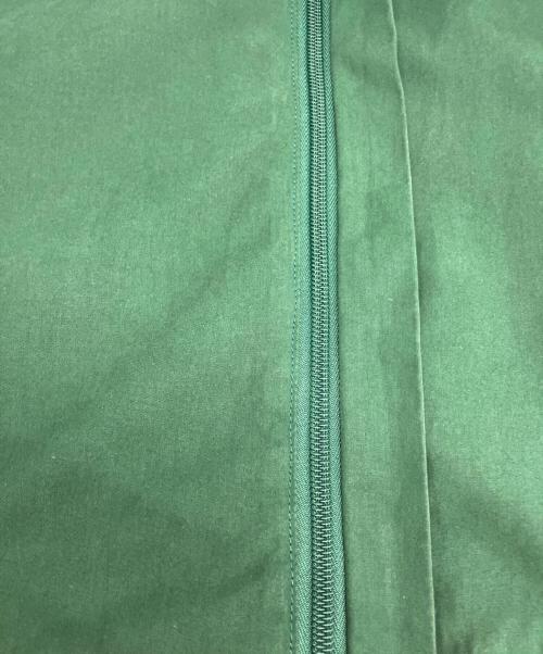 BEAMS PLUS（ビームスプラス）BEAMS PLUS (ビームスプラス) ハイカウント ウェザークロス ジッパー ブルゾン グリーン サイズ:Ｓの古着・服飾アイテム