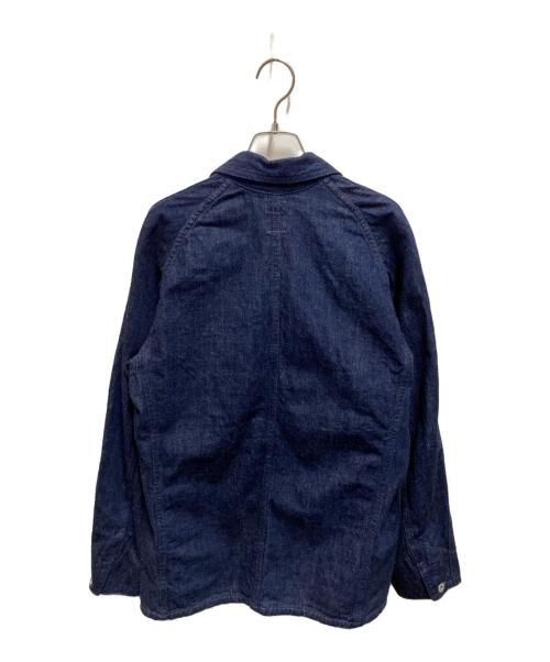 POST O'ALLS（ポストオーバーオールズ）POST O'ALLS (ポストオーバーオールズ) WAREHOUSE (ウエアハウス) BEAMS PLUS (ビームスプラス) 別注 Coverall Denim インディゴ サイズ:Sの古着・服飾アイテム
