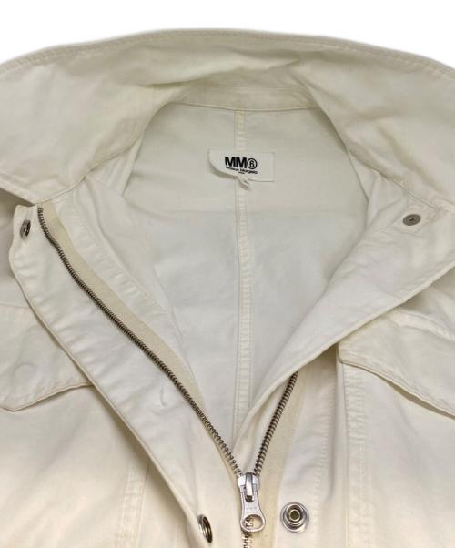 MM6 Maison Margiela（エムエムシックスメゾンマルジェラ）MM6 Maison Margiela (エムエムシックスメゾンマルジェラ) ミリタリーコート グレー サイズ:40の古着・服飾アイテム