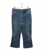 LEVI'Sリーバイス）の古着「646ベルボトムデニムパンツ」｜インディゴ