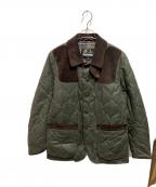 Barbour×TO KI TOバブアー×トキト）の古着「sporting Quilted Wax Jacket」｜オリーブ
