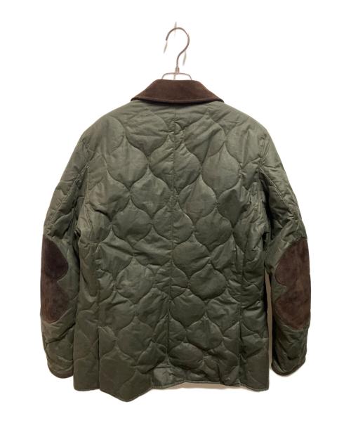 Barbour（バブアー）Barbour (バブアー) TO KI TO (トキト) sporting Quilted Wax Jacket オリーブ サイズ:Ｍの古着・服飾アイテム