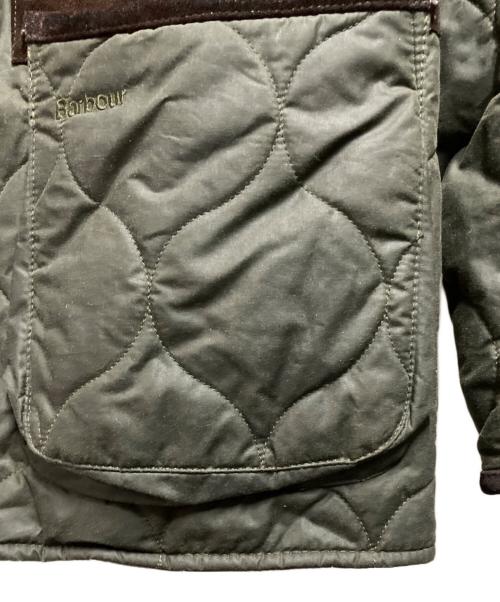 Barbour（バブアー）Barbour (バブアー) TO KI TO (トキト) sporting Quilted Wax Jacket オリーブ サイズ:Ｍの古着・服飾アイテム