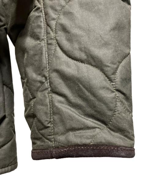 Barbour（バブアー）Barbour (バブアー) TO KI TO (トキト) sporting Quilted Wax Jacket オリーブ サイズ:Ｍの古着・服飾アイテム
