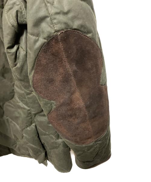 Barbour（バブアー）Barbour (バブアー) TO KI TO (トキト) sporting Quilted Wax Jacket オリーブ サイズ:Ｍの古着・服飾アイテム