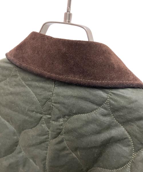 Barbour（バブアー）Barbour (バブアー) TO KI TO (トキト) sporting Quilted Wax Jacket オリーブ サイズ:Ｍの古着・服飾アイテム