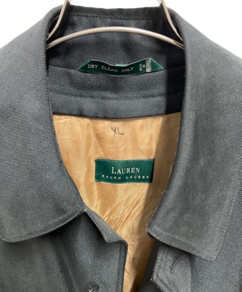 LAUREN RALPH LAUREN（ローレン ラルフ ローレン）LAUREN RALPH LAUREN (ローレン ラルフ ローレン) ライナー付ステンカラーコート ブラック サイズ:42Rの古着・服飾アイテム