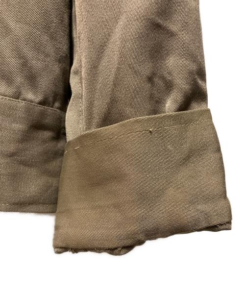 Lion UNIFORM（ライオン ユニフォーム）Lion UNIFORM (ライオン ユニフォーム) 50-60sワッペン付ワークジャケット ベージュ サイズ:不明の古着・服飾アイテム