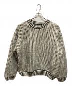 L.L.Beanエルエルビーン）の古着「バーズアイニット」｜ホワイト