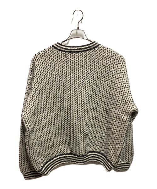 L.L.Bean（エルエルビーン）L.L.Bean (エルエルビーン) バーズアイニット ホワイト サイズ:不明の古着・服飾アイテム