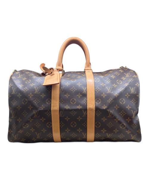 LOUIS VUITTON（ルイ ヴィトン）LOUIS VUITTON (ルイ ヴィトン) トラベルバッグ ブラウンの古着・服飾アイテム