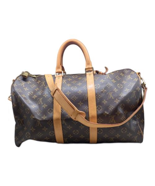 LOUIS VUITTON（ルイ ヴィトン）LOUIS VUITTON (ルイ ヴィトン) トラベルバッグ ブラウンの古着・服飾アイテム
